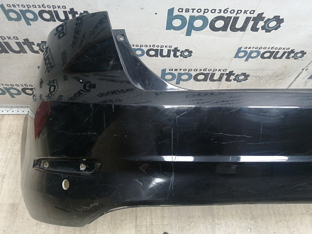BA000236; Бампер задний; под паркт. (BS71-F17906-A) для Ford Mondeo Sedan IV рест. (2010- 2014)/БУ; Оригинал; Р1, Мелкий дефект; 