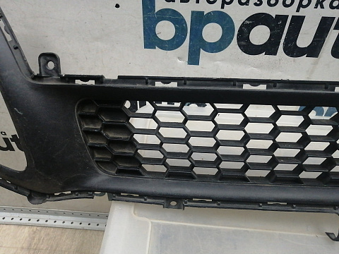 Фотография детали AA044973; Решетка переднего бампера (86569-1Y300) для Kia Picanto II 3D (2011-2015)/БУ; Оригинал; Р1, Мелкий дефект; . Фото номер 5