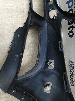 AA045460; Бампер передний; под паркт.; без омыват. (A2058800125) для Mercedes-Benz C-klasse IV (W205) (2014-2018)/БУ; Оригинал; Р1, Мелкий дефект; 