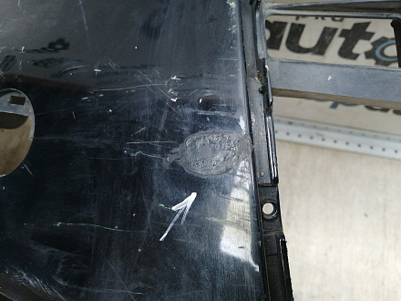 AA045626; Бампер передний; под паркт.; под омыват. (4G0 807 437) для Audi A6 C7/БУ; Оригинал; Р1, Мелкий дефект; 