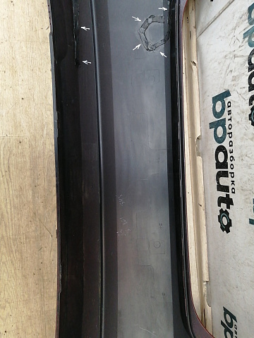 Фотография детали AA042866; Бампер задний; без паркт. (6RU807421) для Volkswagen Polo V Sedan (2010-2014)/БУ; Оригинал; Р2, Удовлетворительное; . Фото номер 17