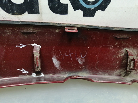 Фотография детали AA045605; Накладка заднего бампера правая, расширитель (52752-42020) для Toyota Rav4/БУ; Оригинал; Р1, Мелкий дефект; . Фото номер 8