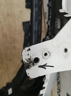 AA041648; Бампер передний; без паркт.; без омыват. (95122388) для Opel Mokka (2012 - 2015)/БУ; Оригинал; Р1, Мелкий дефект; 