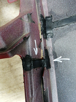 AA045701; Бампер передний; без паркт.; под омыват. (1T0 807 221 M) для Volkswagen Touran II (2010-2015)/БУ; Оригинал; Р2, Удовлетворительное; 