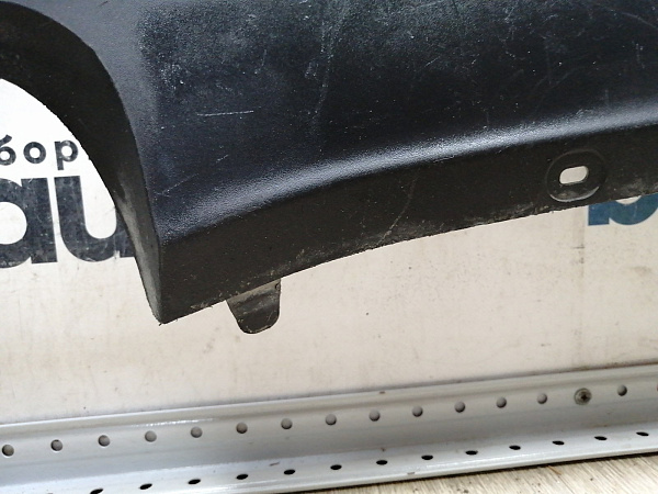 Юбка заднего бампера, большой вырез под выхл.трубу Опель Астра J рест. Sedan 2012 - 2015, б/у, фото 8