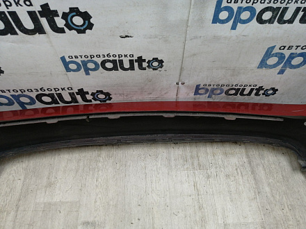 AA046122; Бампер задний; под паркт. (86611-4Y000) для Kia Rio III Sedan (2011- 2015)/БУ; Оригинал; Р1, Мелкий дефект; 