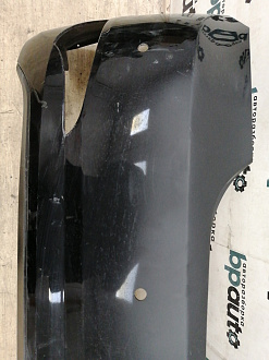 AA038420; Бампер задний; под паркт. (86611-4L500) для Hyundai Solaris I рест. Sedan (2014- 2016)/БУ; Оригинал; Р1, Мелкий дефект; 