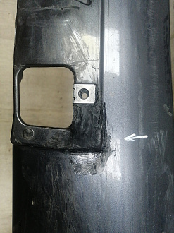 AA045990; Бампер передний; без паркт.; без омыват. (52119-12C70) для Toyota Corolla 150 рест. (2010-2013)/БУ; Оригинал; Р2, Удовлетворительное; 