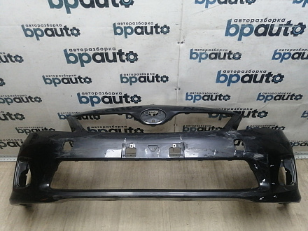 AA045990; Бампер передний; без паркт.; без омыват. (52119-12C70) для Toyota Corolla 150 рест. (2010-2013)/БУ; Оригинал; Р2, Удовлетворительное; 