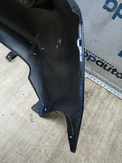 BA000211; Бампер задний; без паркт. (52159-02400) для Toyota Auris I (2007- 2010)/БУ; Оригинал; Р1, Мелкий дефект; 