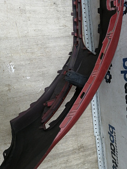 BA000223; Бампер передний; под паркт.; под омыват. (5G0807221) для Volkswagen Golf/БУ; Оригинал; Р1, Мелкий дефект; 