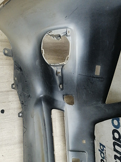 AA046015; Бампер передний; без паркт.; под омыват. (52119-42992) для Toyota Rav4 35 (2010 — 2013)/БУ; Оригинал; Р1, Мелкий дефект; 