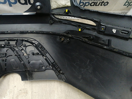 AA046014; Бампер задний; под паркт. (J8A2-17A958-AB) для Land Rover Range Rover Velar L560 (2017 - 2023)/БУ; Оригинал; Р1, Мелкий дефект; 