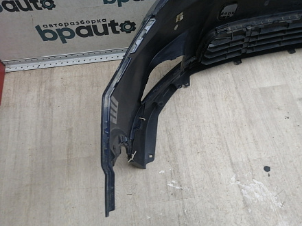 AA045947; Бампер передний; под паркт.; под омыват. (52119-0E220) для Toyota Highlander III (2014 — 2016)/БУ; Оригинал; Р1, Мелкий дефект; 