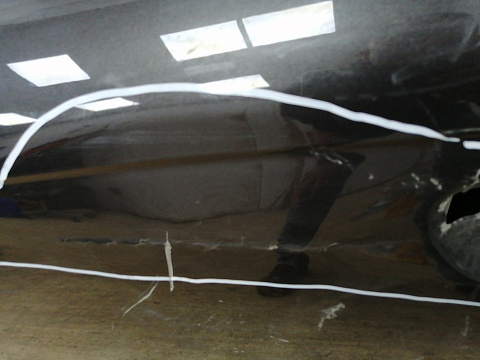 Фотография детали AA022428; Дверь передняя левая (8E0831051J) для Audi A4 B7/БУ; Оригинал; Р2, Удовлетворительное; . Фото номер 4