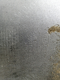 AA046112; Бампер задний; под паркт. (86611-4Y000) для Kia Rio III Sedan (2011- 2015)/БУ; Оригинал; Р1, Мелкий дефект; 