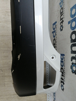 AA044899; Бампер задний; без паркт. (52159-0R150) для Toyota Rav4 40 рест. (2015 — 2019)/БУ; Оригинал; Р1, Мелкий дефект; 