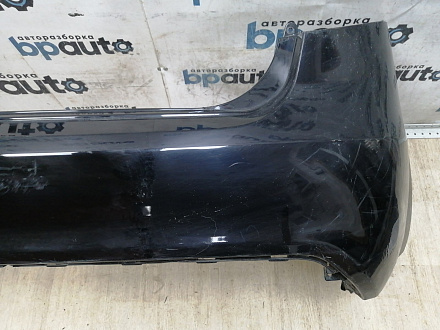 AA046116; Бампер задний; без паркт. (86611-4Y000) для Kia Rio III Sedan (2011- 2015)/БУ; Оригинал; Р1, Мелкий дефект; 