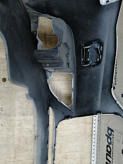 AA045589; Бампер передний; без паркт.; под омыват. (8K0 807 437 AC) для Audi A4 B8/БУ; Оригинал; Р2, Удовлетворительное; 