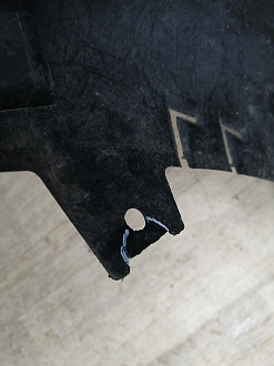 BA000214; Бампер передний; без паркт.; под омыват. (KB8A-50031) для Mazda CX-5 II (2017-2021)/БУ; Оригинал; Р1, Мелкий дефект; 