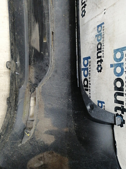 AA045617; Бампер задний; без паркт. (86611-4Y200) для Kia Rio III HB (2011- 2015)/БУ; Оригинал; Р1, Мелкий дефект; 