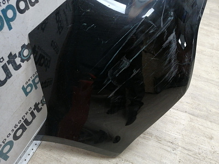 AA046120; Бампер задний; без паркт. (86611-4Y000) для Kia Rio III Sedan (2011- 2015)/БУ; Оригинал; Р1, Мелкий дефект; 