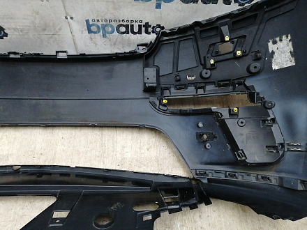 AA045882; Бампер передний; под паркт.; под омыват. (J8A2-17F003-GAW) для Land Rover Range Rover Velar L560 (2017 - 2023)/БУ; Оригинал; Р1, Мелкий дефект; 