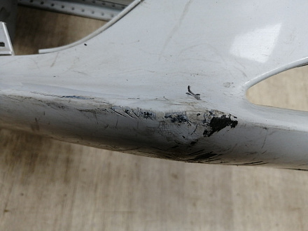 BA000158; Бампер передний; под паркт.; под омыват. (8K0 807 437 AC) для Audi A4 B8/БУ; Оригинал; Р2, Удовлетворительное; 