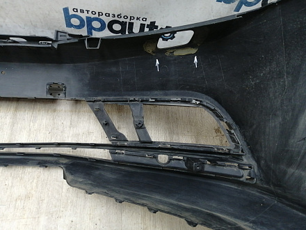 AA045688; Бампер передний; без паркт.; под омыват. (5СU807221A) для Volkswagen Jetta VI рест. (2015-2018)/БУ; Оригинал; Р1, Мелкий дефект; 