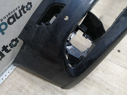 BA000162; Бампер передний; под паркт.; под омыват. (4G0 807 437) для Audi A6 C7/БУ; Оригинал; Р1, Мелкий дефект; 