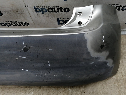 AA045802; Бампер задний; без паркт. (52159-02400) для Toyota Auris I (2007- 2010)/БУ; Оригинал; Р1, Мелкий дефект; 
