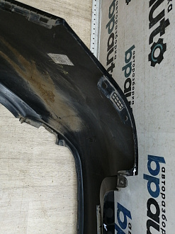 AA046116; Бампер задний; без паркт. (86611-4Y000) для Kia Rio III Sedan (2011- 2015)/БУ; Оригинал; Р1, Мелкий дефект; 