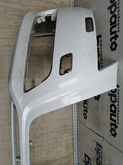 BA000156; Бампер передний; без паркт.; под омыват. (8P0 807 437 H) для Audi A3 8P/БУ; Оригинал; Р1, Мелкий дефект; 