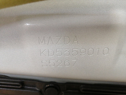 AA041712; Дверь передняя левая (KD53-59010) для Mazda CX-5/БУ; Оригинал; Р1, Мелкий дефект; (34K) Белый перламутр