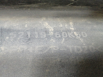 AA028977; Бампер передний ; под паркт.; под омыват. (52119-60K60) для Lexus LX570, LX450D рест. (2012 — 2015)/БУ; Оригинал; Р1, Мелкий дефект; 