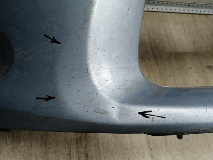 AA045931; Бампер передний; без паркт.; без омыват. (52119-02A90) для Toyota Auris I рест. (2010- 2013)/БУ; Оригинал; Р1, Мелкий дефект; 