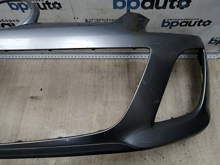 AA045767; Бампер передний; без паркт.; под омыват. (EH44-50031) для Mazda CX-7 I рест. (2009-2012)/БУ; Оригинал; Р1, Мелкий дефект; 