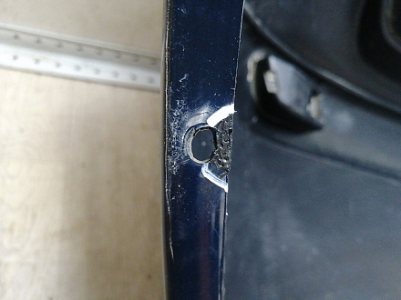 AA046076; Бампер задний; без паркт. (85022 9U040) для Nissan Note/БУ; Оригинал; Р1, Мелкий дефект; 