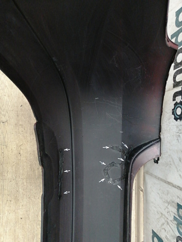 Фотография детали AA042866; Бампер задний; без паркт. (6RU807421) для Volkswagen Polo V Sedan (2010-2014)/БУ; Оригинал; Р2, Удовлетворительное; . Фото номер 19