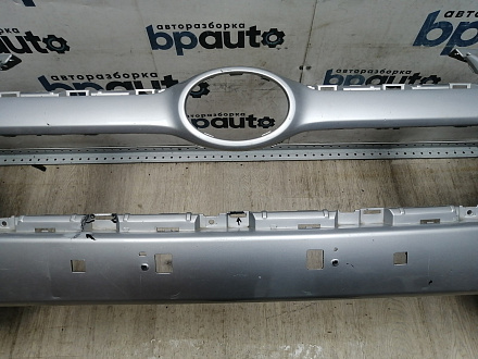 BA000240; Бампер передний; без паркт.; под омыват. (52119-42730) для Toyota Rav4 30 рест. V 2.4 (2009 - 2010)/БУ; Оригинал; Р1, Мелкий дефект; 