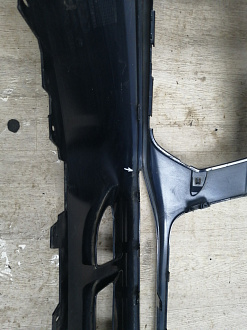 BA000255; Бампер передний, S-line; без паркт.; под омыват. (8R0 807 437 AC) для Audi Q5 I рест. (2012-2017)/БУ; Оригинал; Р1, Мелкий дефект; 