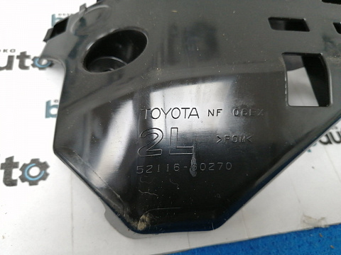 Фотография детали AA015412; Кронштейн переднего бампера левый (52116-60270) для Toyota Land Cruiser Prado 150 рест.2 (2017- н.в.)/Нов; Оригинал; . Фото номер 5