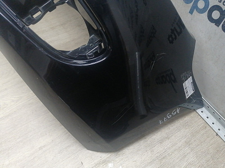 AA045977; Бампер передний; без паркт.; под омыват. (5K0807221) для Volkswagen Golf/БУ; Оригинал; Р1, Мелкий дефект; 