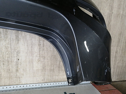 AA044922; Бампер задний; без паркт. (86611-2B700) для Hyundai Santa Fe II рест. (2010-2012)/БУ; Оригинал; Р2, Удовлетворительное; 