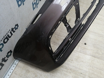 AA045688; Бампер передний; без паркт.; под омыват. (5СU807221A) для Volkswagen Jetta VI рест. (2015-2018)/БУ; Оригинал; Р1, Мелкий дефект; 