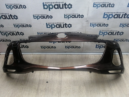 AA045771; Бампер передний; без паркт.; под омыват. (BGV450031) для Mazda 3 BL/БУ; Оригинал; Р2, Удовлетворительное; 