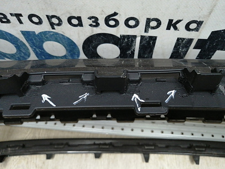 AA044403; Бампер передний; под паркт.; под омыват. (3AA807221) для Volkswagen Passat/БУ; Оригинал; Р1, Мелкий дефект; 