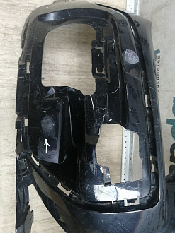 BA000050; Бампер передний; под омыват. (30678678) для Volvo XC70/БУ; Оригинал; Р1, Мелкий дефект; 