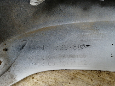 AA021550; Бампер передний; под паркт.; без омыват. (51117397622) для BMW 3 серия F30 F31/БУ; Оригинал; Р1, Мелкий дефект; 