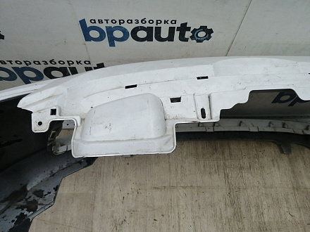 AA044530; Бампер передний; без паркт.; без омыват. (8A61-17K819) для Ford Fiesta VI (2008-2013)/БУ; Оригинал; Р1, Мелкий дефект; 